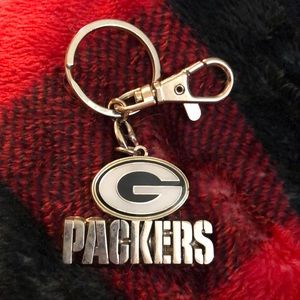 NFL Green Bay Packers Logo Heavyweight  Metal Key Ring